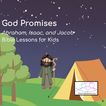 Preview of God PROMISES: Abraham, Isaac, Rebekah, & Joseph - Bible Lessons for Kids