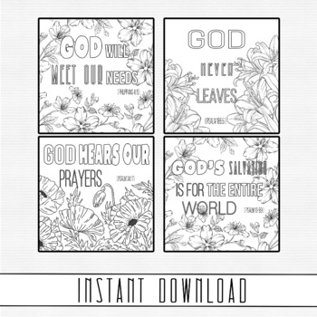 God Promises Coloring pages For kids, Color Bible Verse quotes worksheet