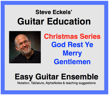 Preview of God Rest Ye Merry Gentlemen - Christmas Guitar Ensemble, Guitar Trio