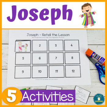 Joseph Bible Lesson - Joseph's Coat of Many Colors Hands-On Activities ...