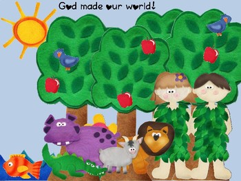 God made our world Bible story craft kit by JannySue | TpT