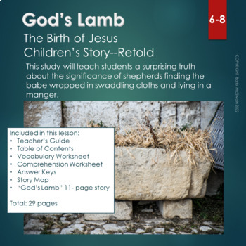 Preview of God's Lamb: The Birth of Jesus Children's Story--Retold