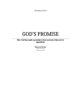 Preview of God's Promise