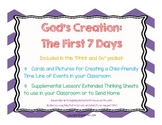 God's Creation:  The First Seven Days