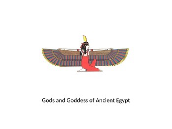 Preview of Gods and Goddess of Ancient Egypt Powerpoint