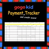 Gogokid Payment (and Credit Score!) Tracker