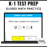 Math Test Prep NWEA MAP Slides with Guided Practice