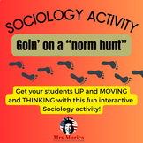 Goin' On a Norm Hunt!  Sociology Activity