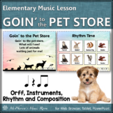 Elementary Music & Orff Lesson Instruments Rhythm Composit