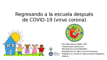 Preview of Going Back to School After COVID-19 social story (In Spanish)