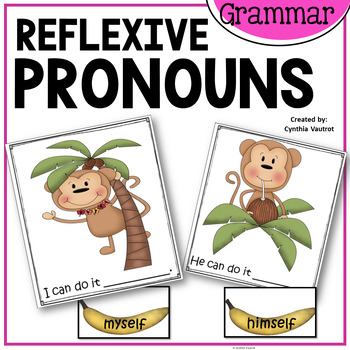 Preview of Reflexive Pronouns Activities, Worksheets, and Games