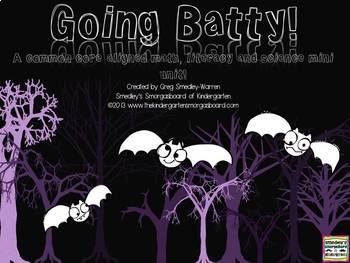Preview of Going Batty! Math, Literacy and Science Mini Creation