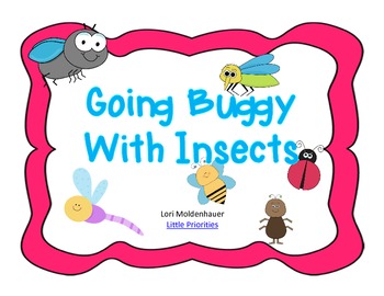 Preview of Going Buggy About Insects Unit