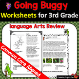Going Buggy Language Arts Review Worksheets for 3rd Grade 