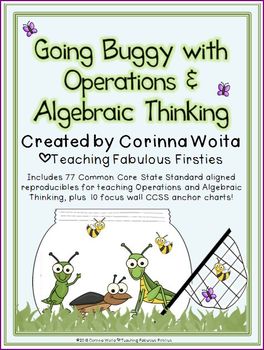Preview of Going Buggy with Operations & Algebraic Thinking: Common Core Math Mega Pack!