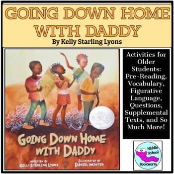 Preview of Going Down Home Caldecott Mentor Text with Activities