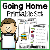 Going Home Plan Printables - Lists, Tags and Chants