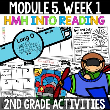 Preview of Going Places Module 5 Week 1 HMH Into Reading 2nd Grade Print and Digital