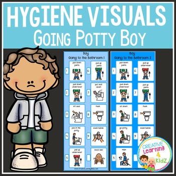 Going Potty (Boy) Visual Charts by Creative Learning 4 Kidz | TpT