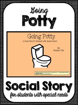 Preview of Going Potty- Social Narrative for Students with Special Needs