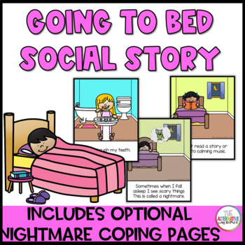 Preview of Going To Bed / Bedtime Social Narrative