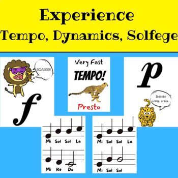 Going To The Zoo - An Animal Movement Activity | Tempo, Dynamics, Solfege