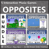 Up and Down Melodic Direction Interactive Music Games + As