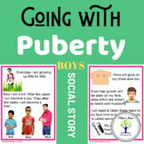 Going With Puberty- Boys- Social story With Real Pictures