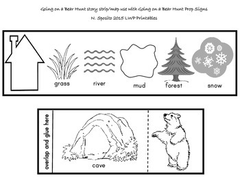 going bear hunt coloring pages