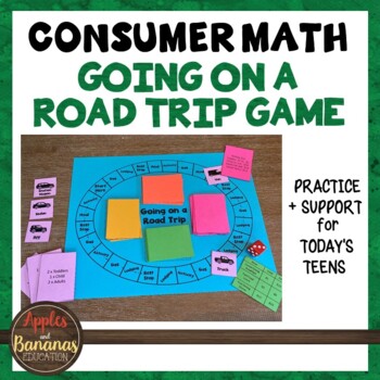 Preview of Going on a Road Trip Game - Consumer Math