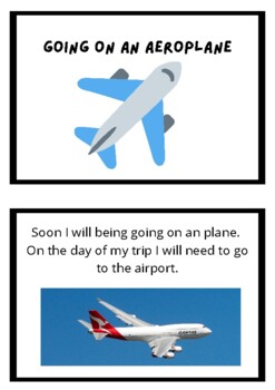 Preview of Going on an Airplane Social Narrative