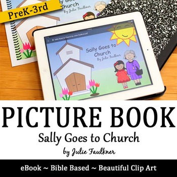 Preview of Going to Church Children's Story Book, "Sally Goes to Church"