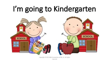 Preview of Going to Kindergarten Social Story