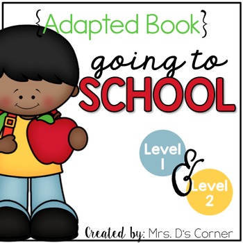 Preview of Back to School Interactive Adapted Books for Special Education