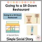 Going to a Sit Down Restaurant Social Story