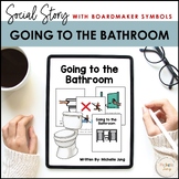 Going to the Bathroom - Social Story (Boardmaker Symbols)