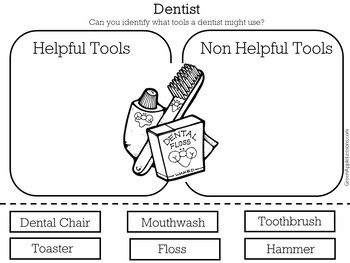 Dental Health Printable Worksheet by Green Apple Lessons | TpT