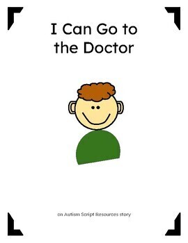 Preview of Going to the Doctor Social Story (Boy 1)
