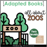 Going to the Zoo Adapted Book [ Level 1 and 2 ] | Places i