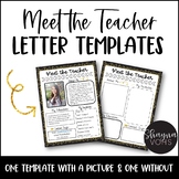 Meet the Teacher Template Editable