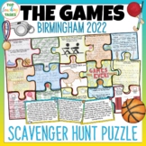 Commonwealth Games Scavenger Hunt Puzzle Activity | Birmin