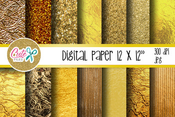 Preview of Gold Digital Paper