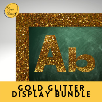 gold glitter microsoft word art