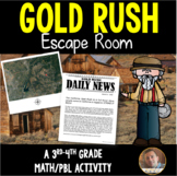 Gold Rush: Classroom Escape Room for Grades 3-4