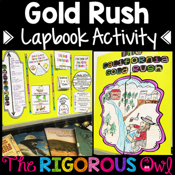 Preview of Gold Rush Lapbook