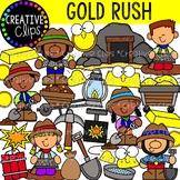 Gold Rush Western Clipart {Cowboy Clipart}