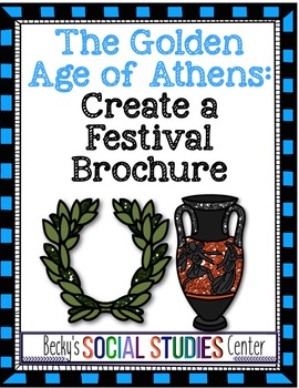 Golden Age of Athens, Ancient Greece - Create a Festival Brochure