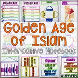 Golden Age of Islam Interactive Notebook Graphic Organizer