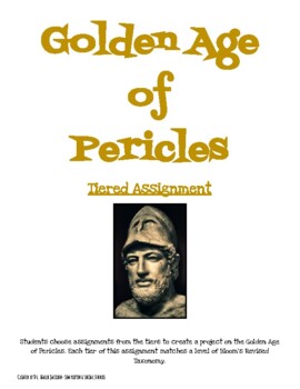 Preview of Golden Age of Pericles- Tiered Assignment