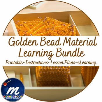 Preview of Golden Bead Material Bundle
